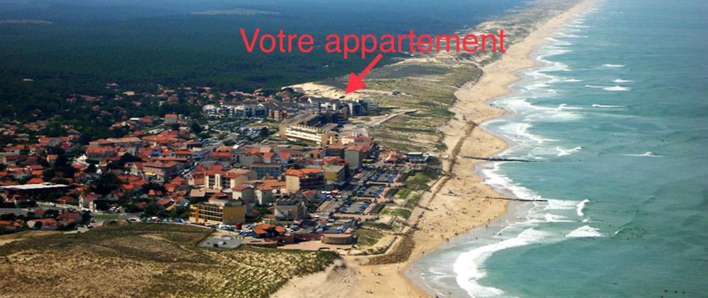 Bleu Marine Vue Ocean, 2 Chambres, Terrasse 30M2, Parking Privatif Et Piscine En Ete Lacanau Zewnętrze zdjęcie